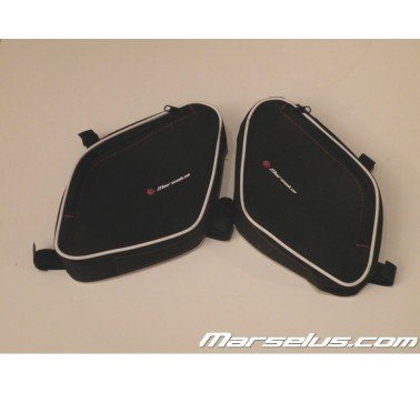 Marselus juego de bolsas para defensas Givi / Kappa en V-Strom 1000 de 2002 a 2011