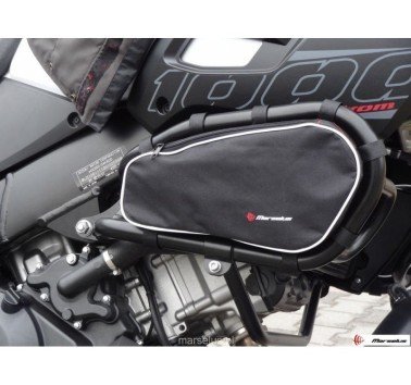 Marselus juego de bolsas para defensas originales en V-Strom 1000 desde 2014