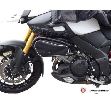 Marselus juego de bolsas para defensas originales en V-Strom 1000 desde 2014