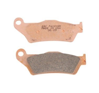 Pastillas de freno delantero sinterizadas EBC FA181HH