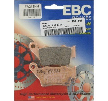 Pastillas de freno trasero sinterizadas EBC FA213HH