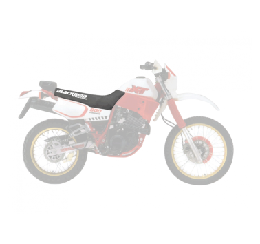Funda de asiento negra Yamaha XT 600 H 1987-90 (2KF)
