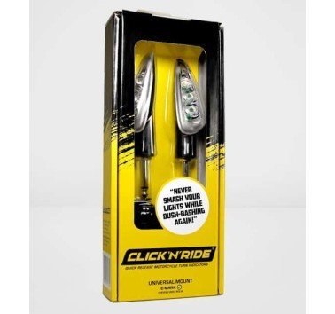 Juego de intermitentes led CLICK'N'RIDE homologados
