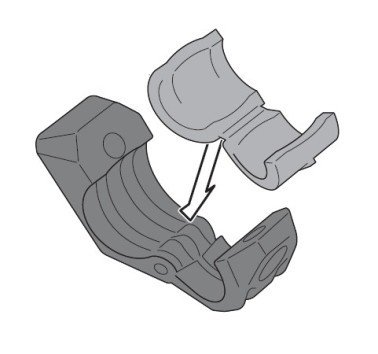 SW-Motech kit abrazaderas para colocar faros en defensas