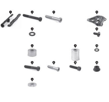 SW-Motech adventure-rack para KTM 790 / 890 / 1050 / 1090 / 1190 / 1290 Adventure