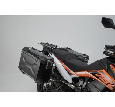 SW-motech sistema de maletas trax adv negras con soportes KTM 790 / 890 Adventure