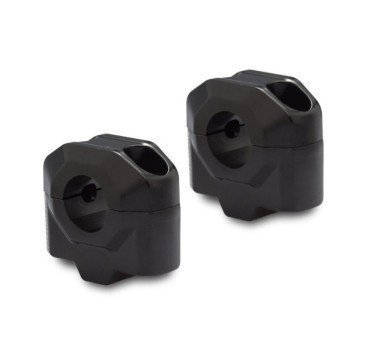 SW-Motech alzas de elevación negras + 2cm para manillar de 22mm