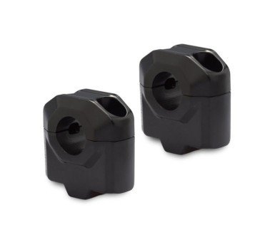 SW-Motech alzas de elevación negras + 3cm para manillar de 22mm