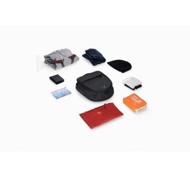 SW-Motech bolsa trasera ion S negra 7-15 litros