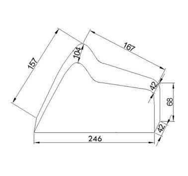 Funda de interior para moto trail mediana