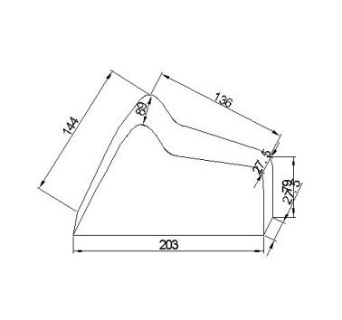 Funda de interior para moto talla M