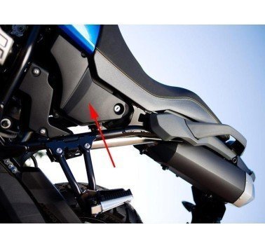 Cubierta izquierda caja del filtro de aire Yamaha Tenere 660