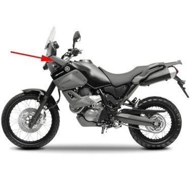 Tapa lateral izquierda exterior 11df842m0000 gris Yamaha Tenere 660