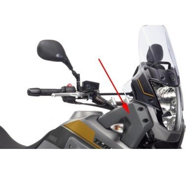 Tapa lateral derecha exterior 11d-f842n-00 gris Yamaha Tenere 660