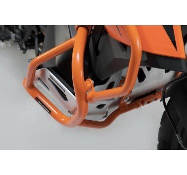 SW-Motech protecciones inferiores naranjas de motor KTM 790 / 890 Adventure / R