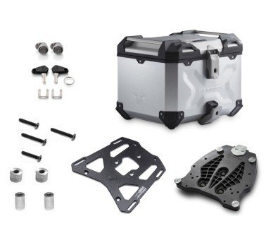 SW-Motech kit baul trax adv gris con soporte para Yamaha XT 660 Z Tenere
