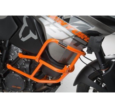 SW-Motech protecciones de motor superiores naranjas KTM 1090 / 1290