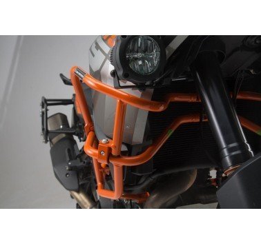 SW-Motech protecciones de motor superiores naranjas KTM 1090 / 1290