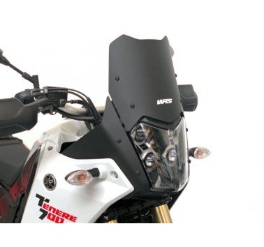 Cúpula WRS recortada negro mate Yamaha Tenere 700