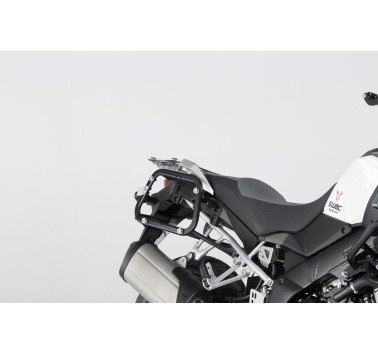 SW-Motech kit de maletas trax adv 45 litros negras con soportes Suzuki V-Strom 1000