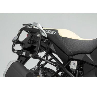 SW-Motech kit de maletas trax adv 37 litros grises con soportes Suzuki V-Strom 1000