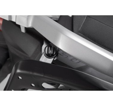 SW-Motech kit de maletas trax adv gris 45 litros con soportes Suzuki V-Strom 650