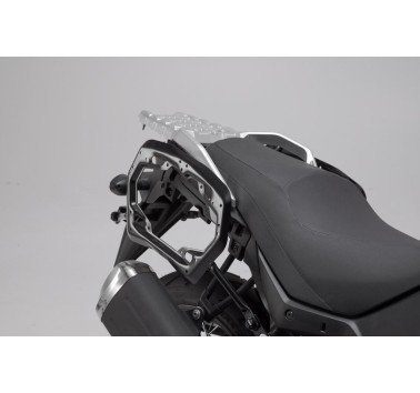 SW-Motech kit de maletas trax adv gris 37 litros con soportes Suzuki V-Strom 650