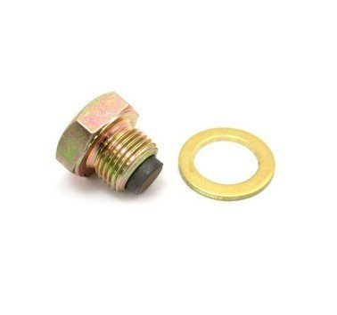 Tornillo imantado vaciado aceite M14x1.25 + junta de cobre