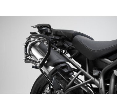 SW-motech kit de maletas trax adv gris con soportes Triumph Tiger 800