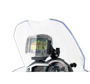 SW-Motech soporte de GPS / movíl para salpicadero Triumph Tiger 800