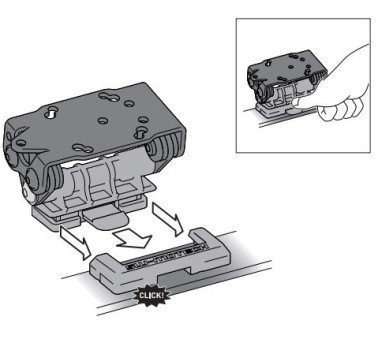 SW-Motech soporte quick-lock de GPS / movil para Triumph / Suzuki
