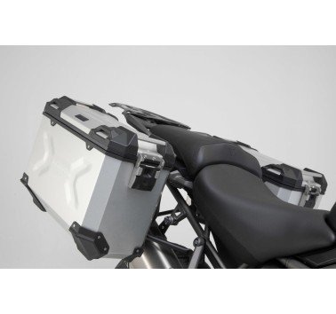 SW-Motech kit de maletas trax adv 37 L gris con soportes Triumph Tiger 1200