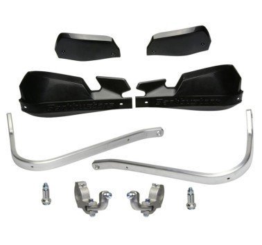 Barkbusters kit de paramanos VPS negros con barras de aluminio