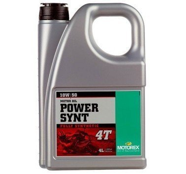 Aceite motor 4t. Motorex Power 10w50 100% sintético 4 litros
