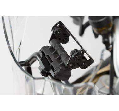 SW-Motech soporte de GPS para barra de manillar ó barra frontal de 13-16 mm