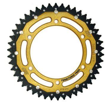 Corona ZF dual acero / aluminio 46 dientes NX 650 Dominator