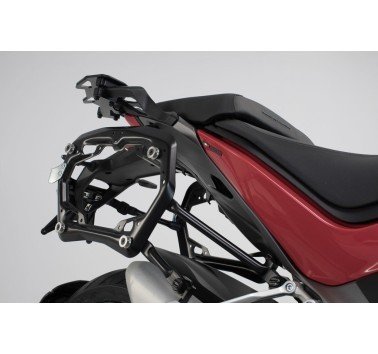 SW-motech kit de maletas trax adv negras 45 litros con soportes para Ducati Multistrada 1260