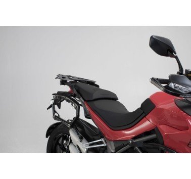 SW-motech kit de maletas trax adv negras 45 litros con soportes para Ducati Multistrada 1260