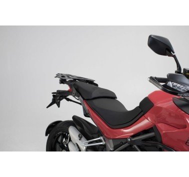 SW-motech kit de maletas trax adv negras 45 litros con soportes para Ducati Multistrada 1260