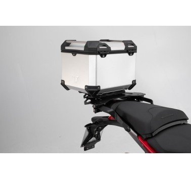 SW-Motech kit baul trax adv gris + soporte Ducati Multistrada 950 / 1200 / 1260