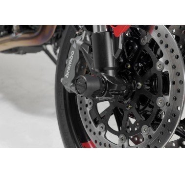 SW-Motech kit topes anticaida para eje delantero Ducati Multistrada 950 / 1200 / 1260