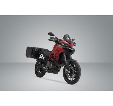 SW-Motech kit de maletas trax adv negras 37L con soportes Ducati Multistrada 1200 (15-17)