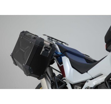 SW-Motech kit de maletas trax adv 37/45L negras con soportes Honda CRF 1100 Africa Twin