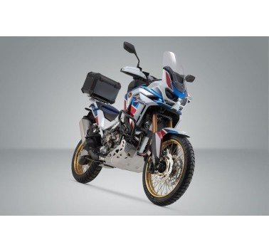 SW-Motech kit de baul trax adv negro con soporte Honda CRF 1100 Adv Sports