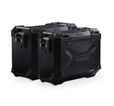 SW-Motech kit de maletas trax adv 37/45L negras con soportes para BMW R1100GS / R1150GS