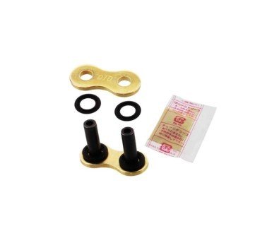 Eslabón de remache dorado para cadena DID 520 ZVMX