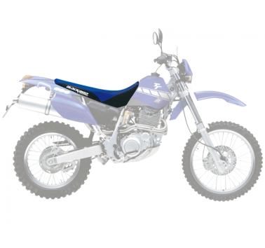 Funda de asiento azul y negra Yamaha TT 350 (87-96)