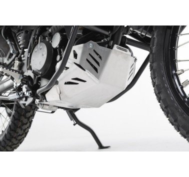 SW-Motech cubrecarter metálico gris Kawasaki KLR 650 E