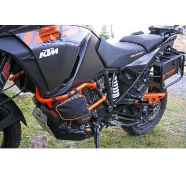 Marselus juego de bolsas (ribete naranja) para defensas originales en KTM 1050, 1090, 1190 y 1290