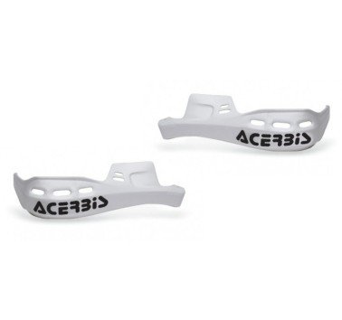 Juego de paramanos Acerbis Rally Brush blancos (22 / 28 MM)